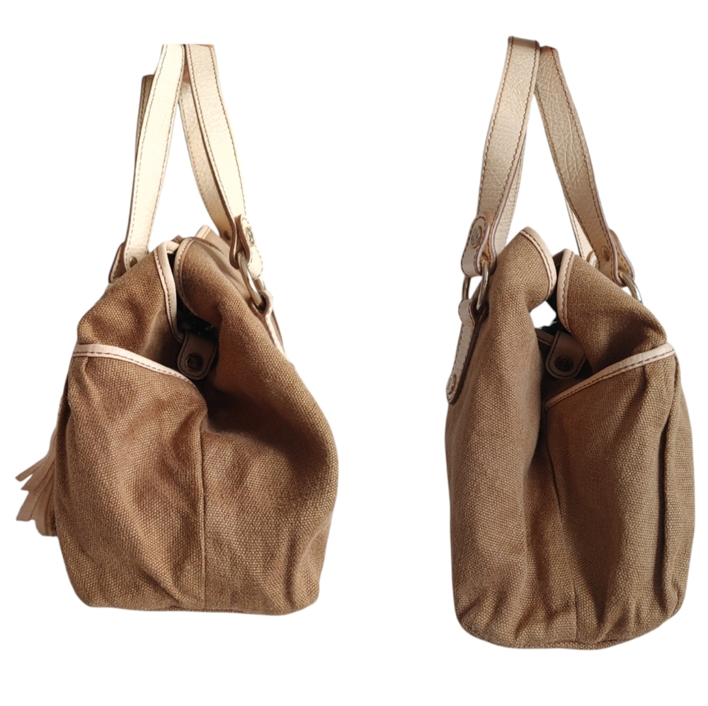 Celine Paris Canvas & Leather Boogie Tassel Bag - Picture 9 of 16